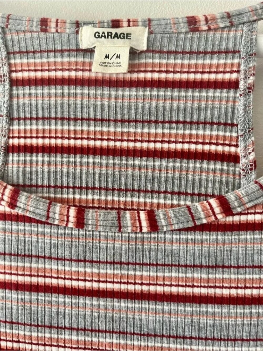 Garage Striped Racerback Mini Dress - Picture 6 of 8